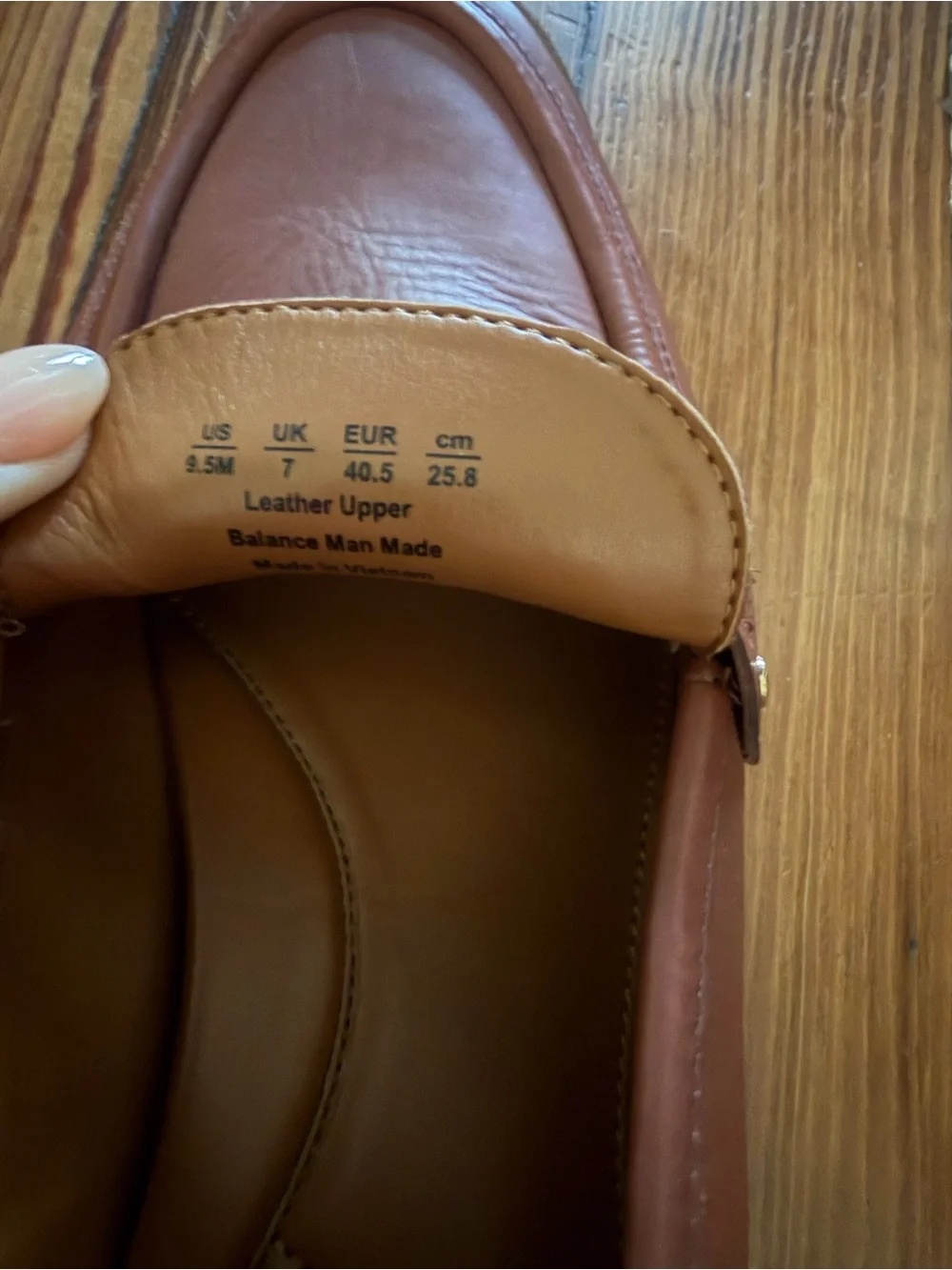 Franco Sarto Brown Leather Penny Loafers - Women's